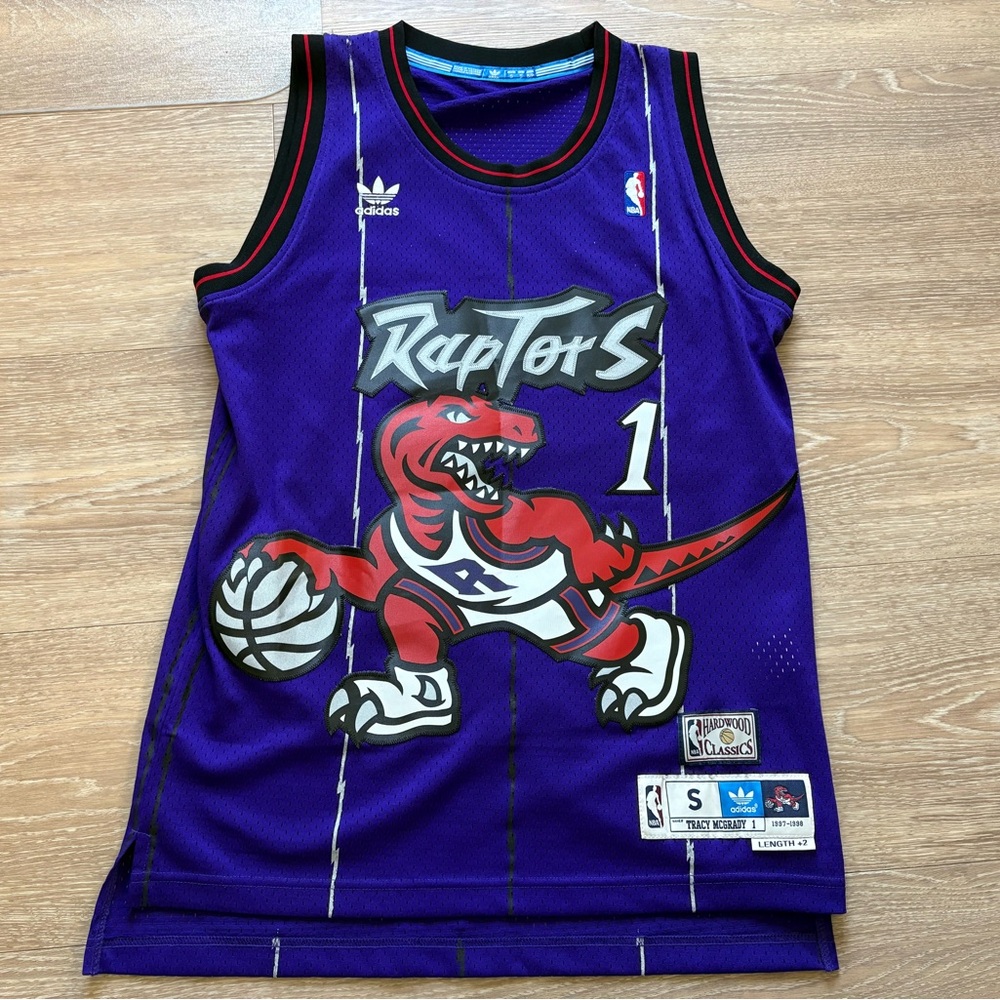Iconic Throwback Tracy McGrady Raptors Jersey
